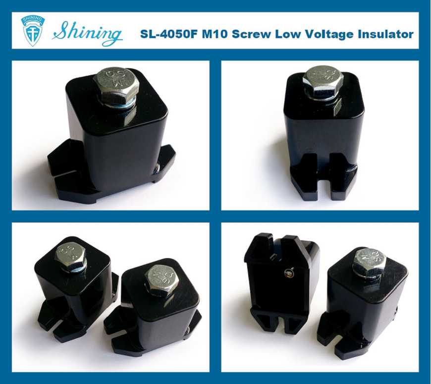 ایزولاتور پایین ولتاژ پیچ M10 SL-4050F 1.2KV