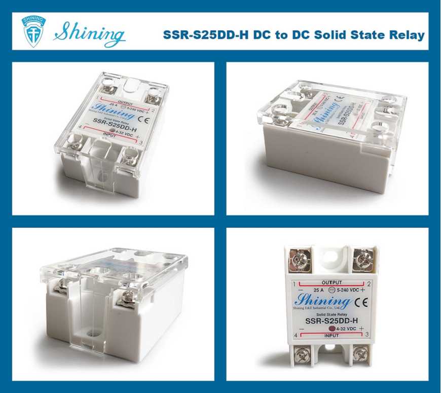 SSR-S25DD-H DC sa DC 25A 120VDC Single Phase Solid State Relay
