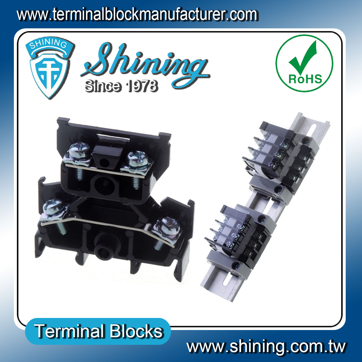 TD-015-Din-Rail-Mount-600V-15A-Plastic-Double-Level-Wire-Connector-v5