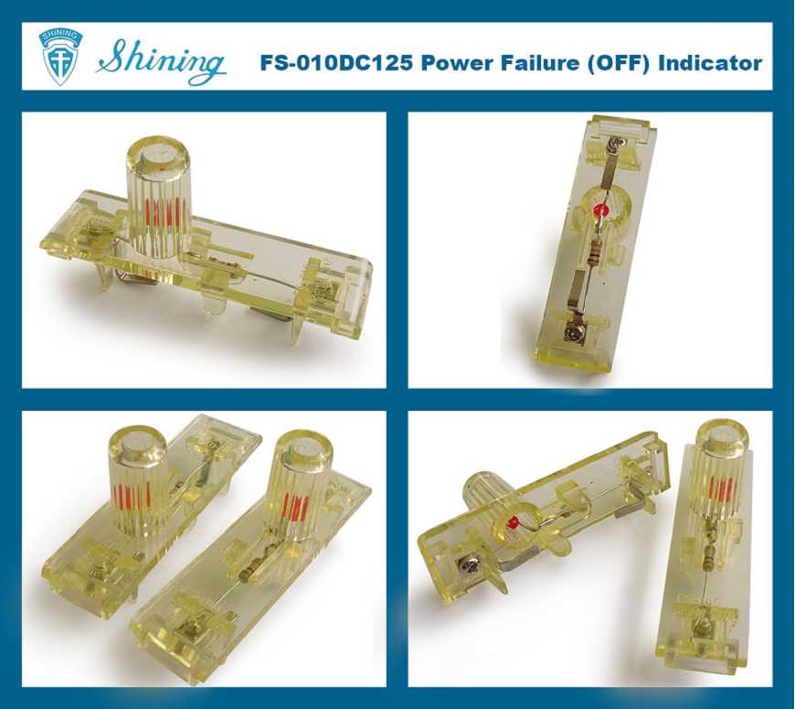 FS-010DC125 125V DC Stromausfall-Fehleranzeige-Sicherung