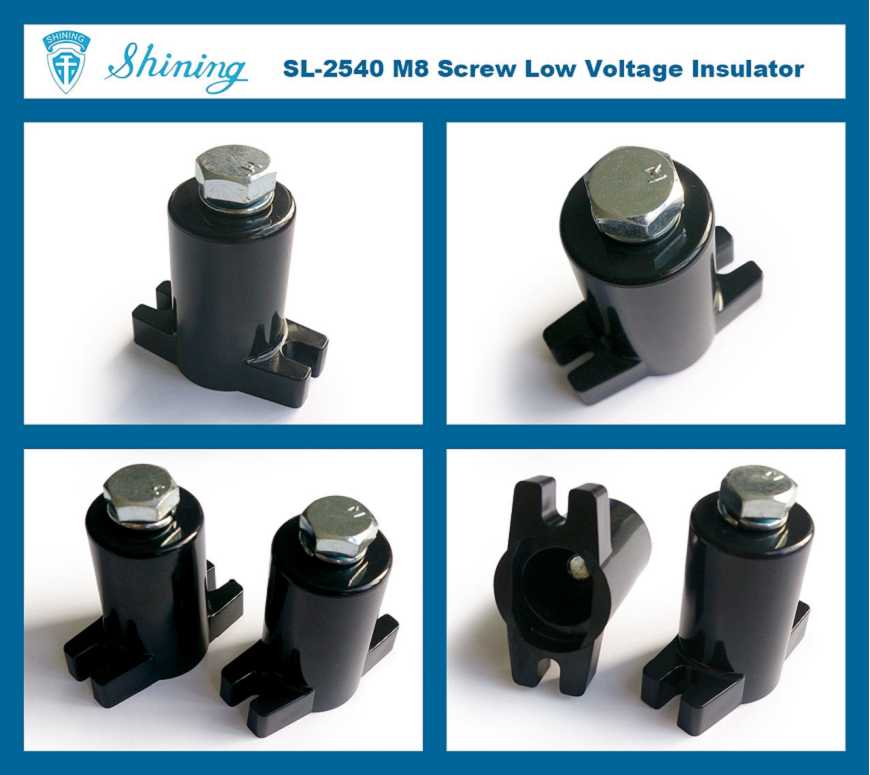 SL-2540 1.2KV M8 Screw Low Voltage Insulator