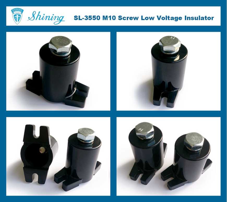 SL-3550 1.2KV M10 Screw Low Voltage Insulator