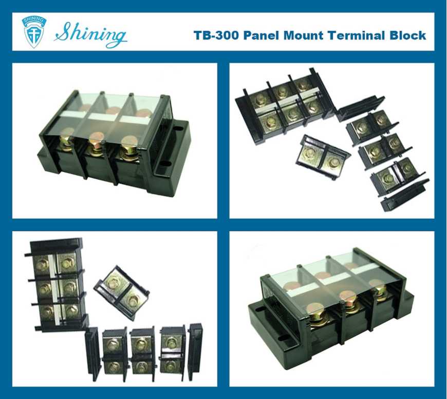 TB-300 Panelmonterad monteringstyp 600V 300A terminalanslutning